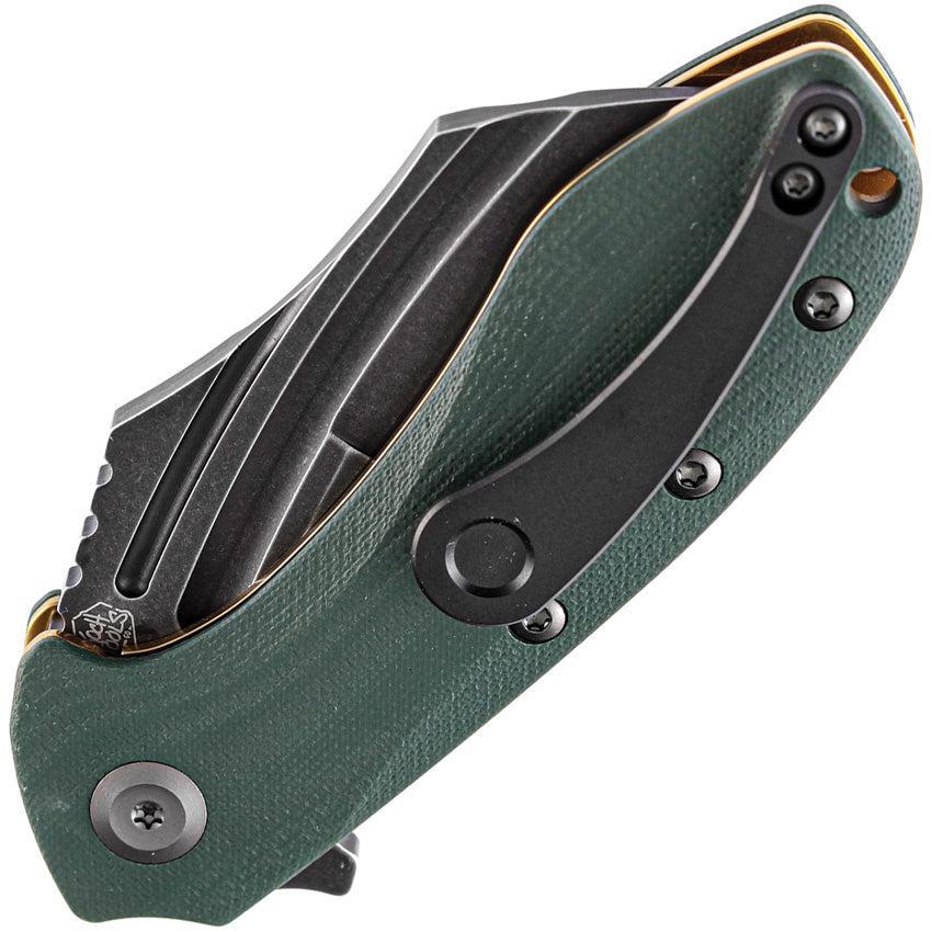 KTC3 Linerlock Green G10 - KT1031A2