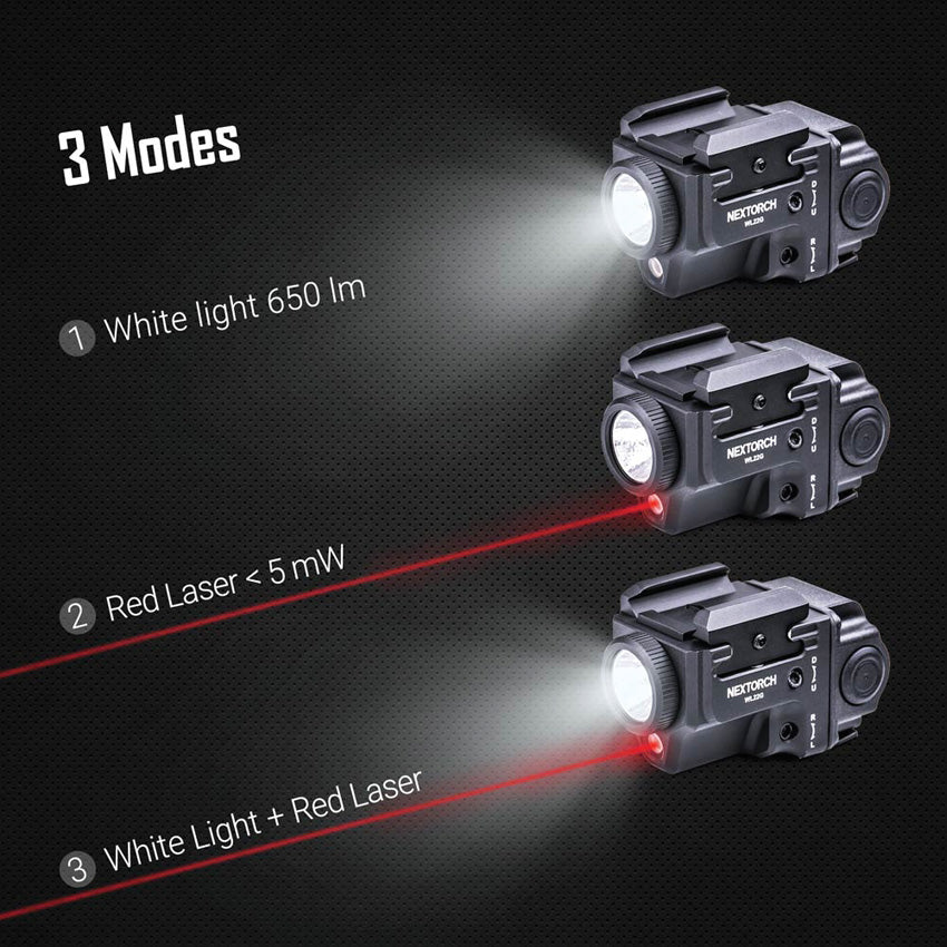 WL22 Compact Weapon Light - NXWL22R