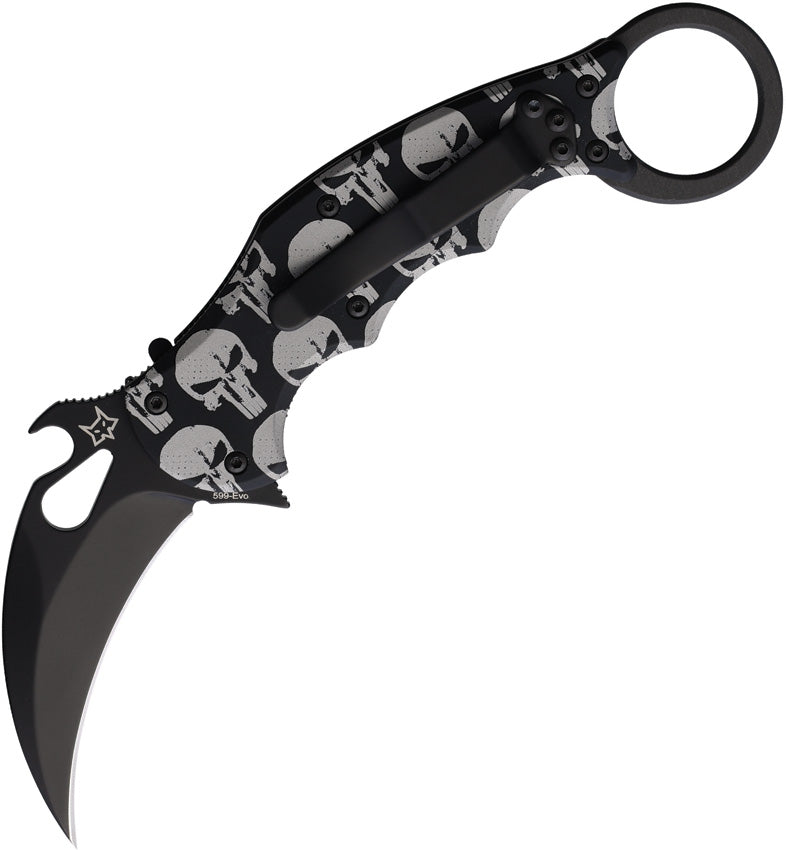 Karambit Linerlock Skull - FOX599ALB5
