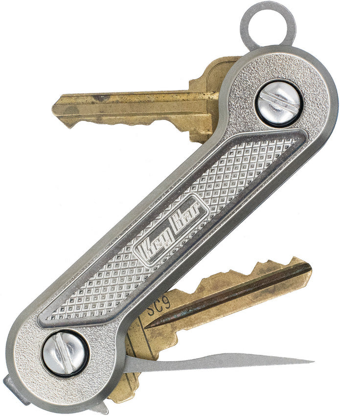 KeyBar Titanium Crosshatch - KBR204