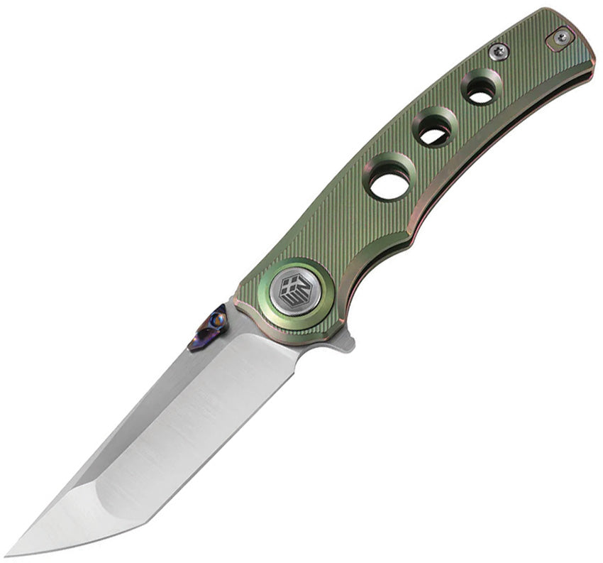 Button Lock Ti Green - DTK3915TGR