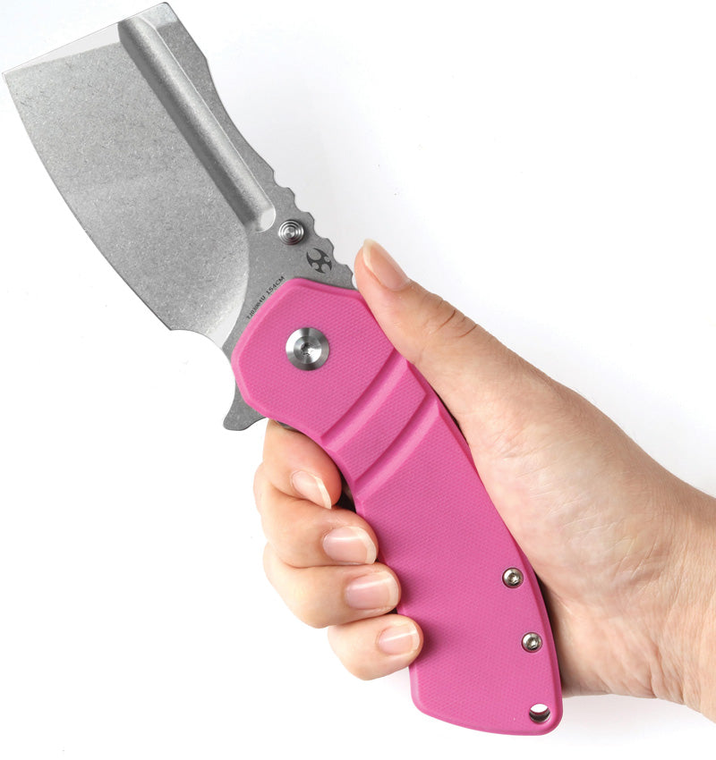 M+ Korvid Linerlock Pink G10 - KT2030B4U