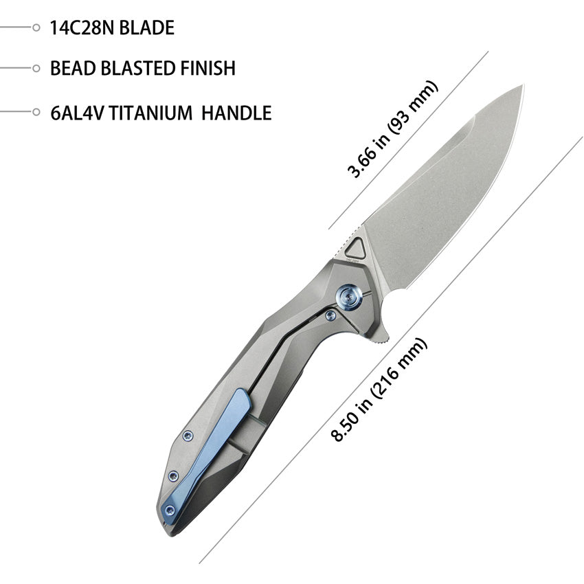 Nova Framelock Titanium - KUB235F
