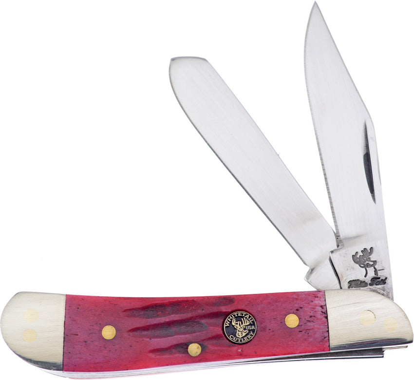 Dog Leg Trapper Dark Red - FWT975DRJB