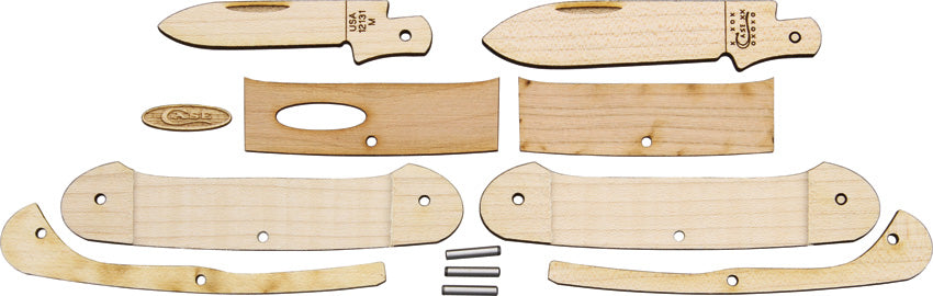 Canoe Wooden Knife Kit - CA12131C