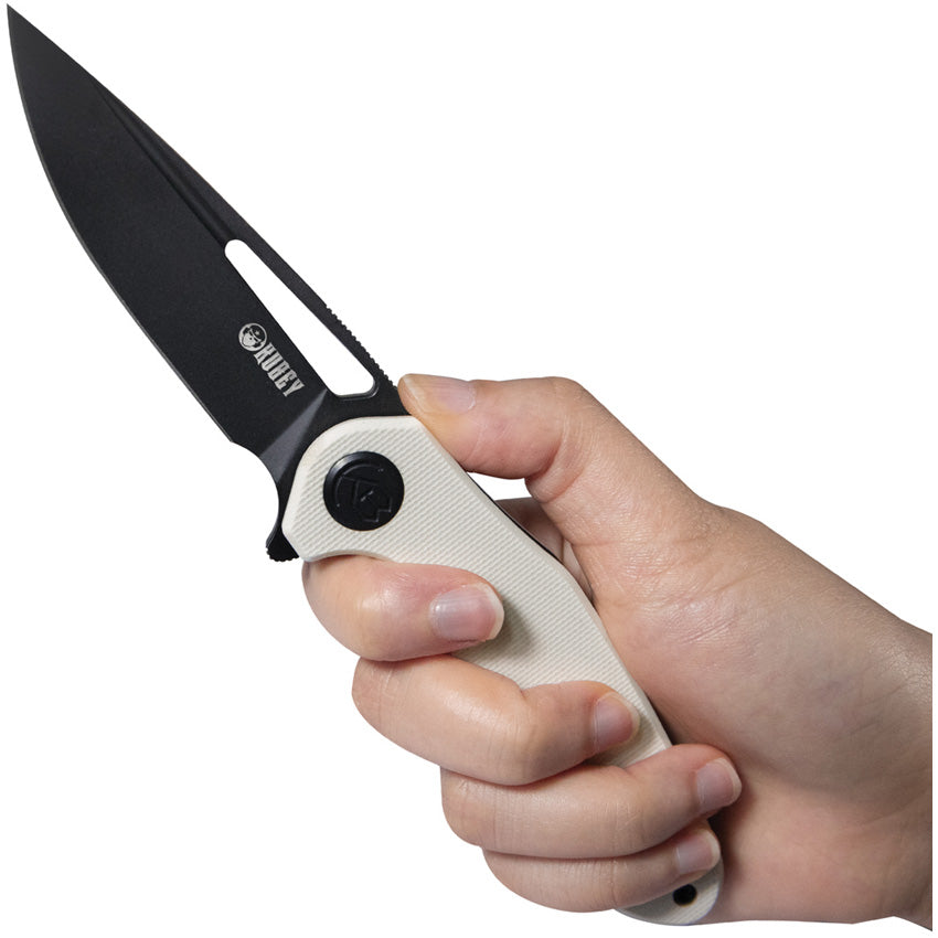 Dugu Linerlock Black Tan - KUB210G