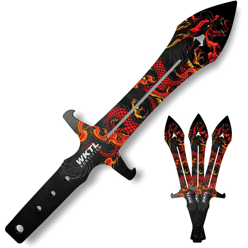 Maximo Throwing Knives Fire - WKTL069