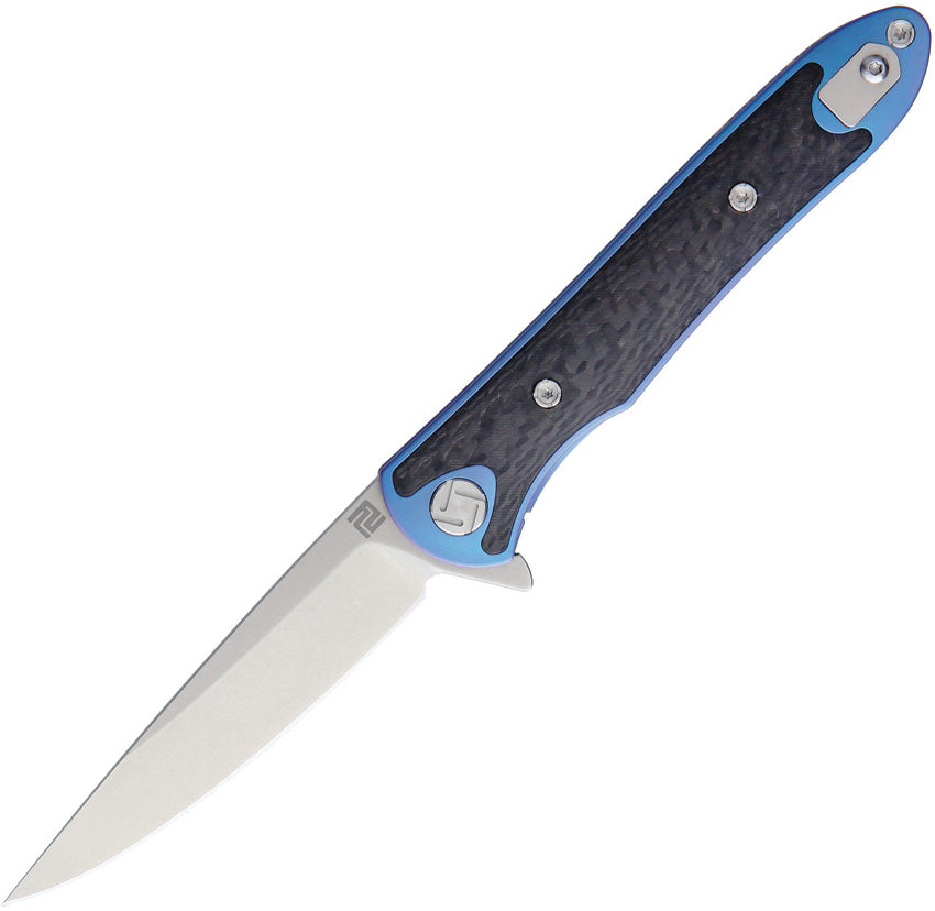 Small Shark Framelock Blue - ATZ1707GSBU