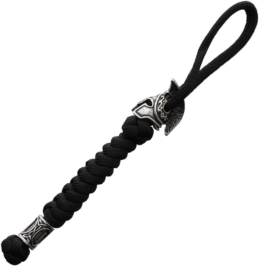 Black Spartan Paracord Lanyard - CT997BLK