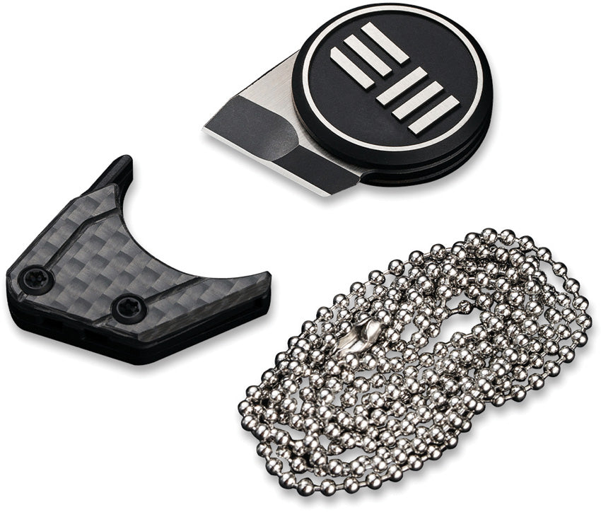 Quark Neck Knife Silver - WE200212