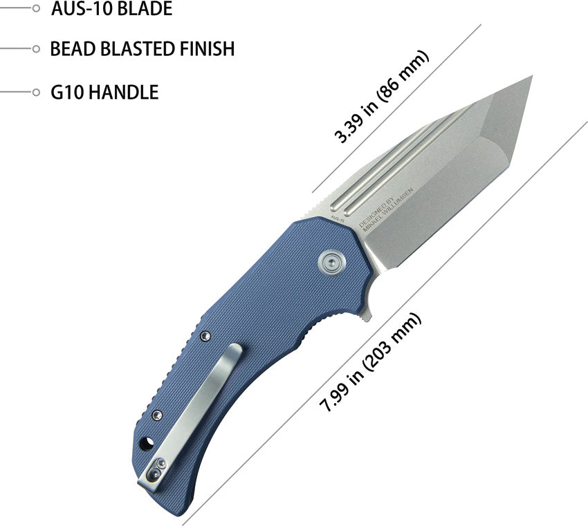 Bravo 1 Linerlock Blue - KUB318E