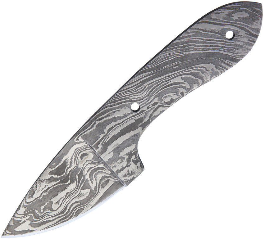 Drop Point Damascus Blade - BL124