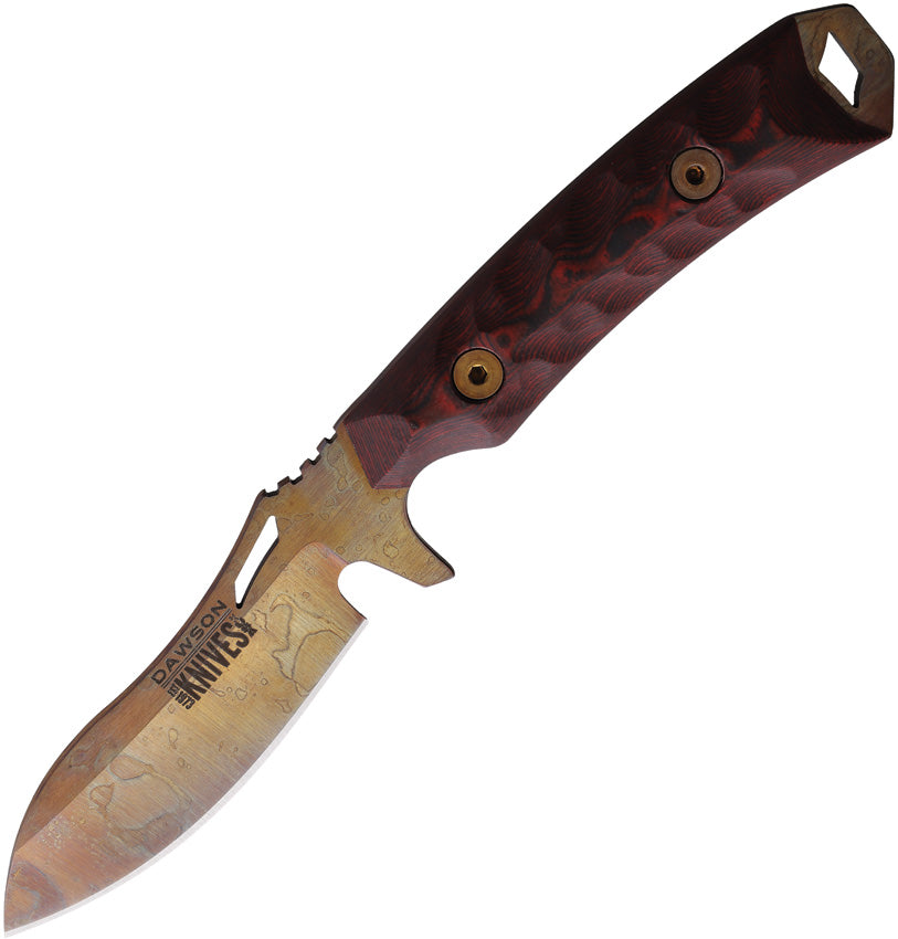 Harvester Fixed Blade Blk/Red - DW15909