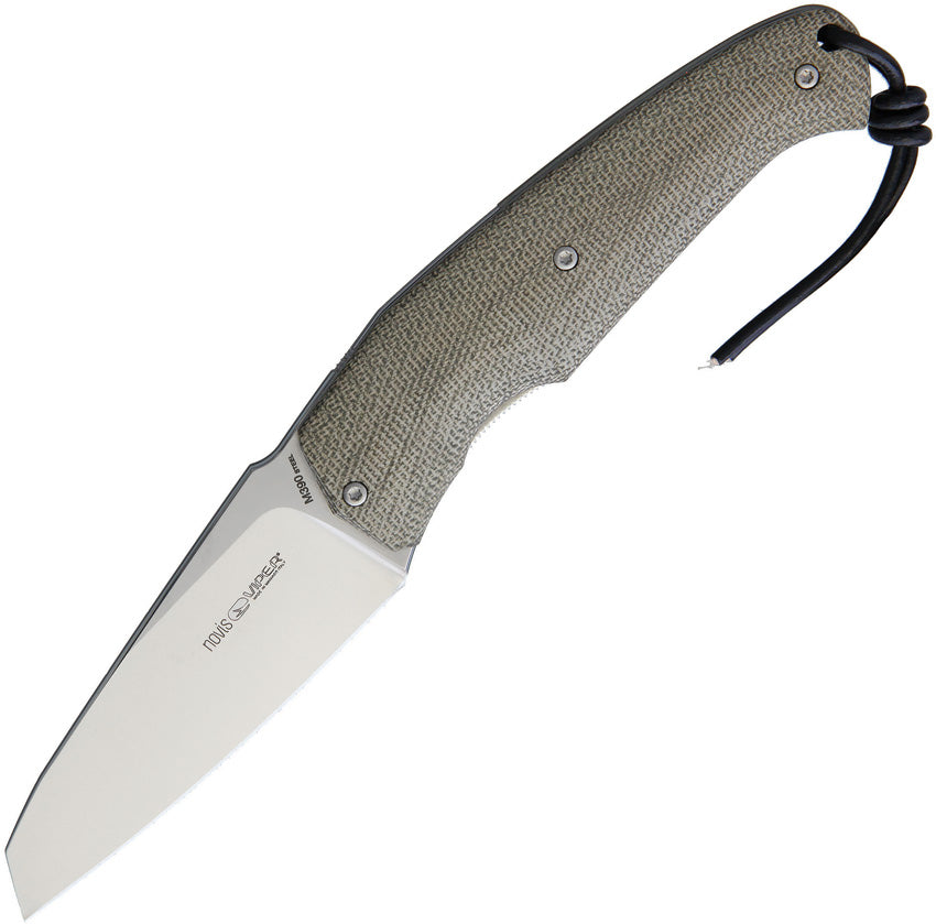 Novis Linerlock Green Micarta - V5972CV