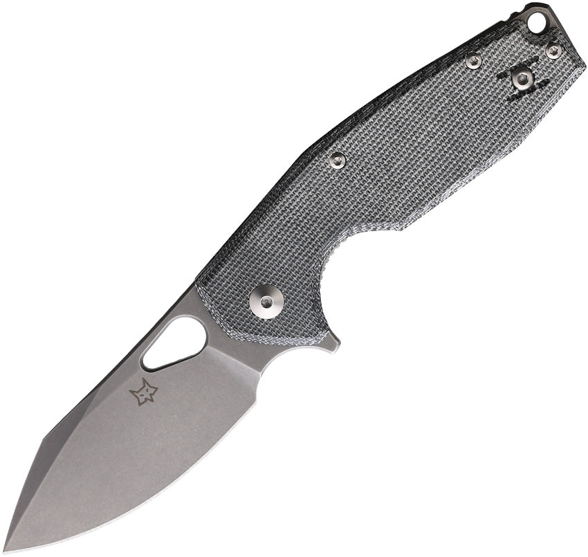 Yaru Linerlock Black Micarta - FOX527LIMB