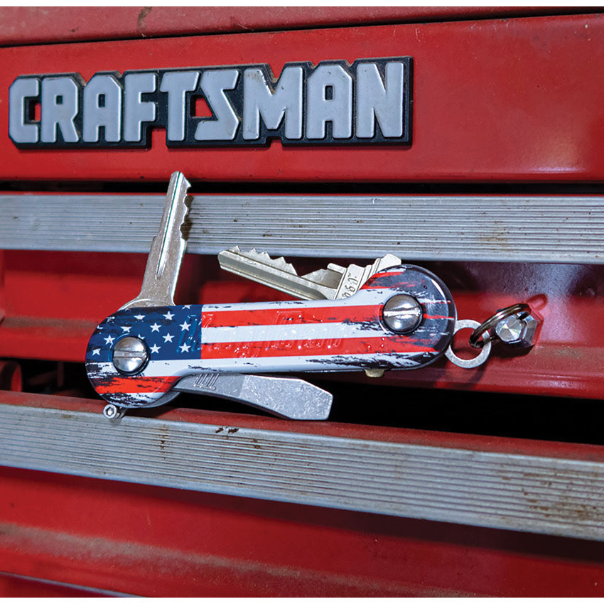 KeyBar Aluminum American Flag - KBR246