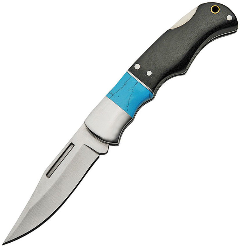 Lockback Black Pakkawood - CN211449BK