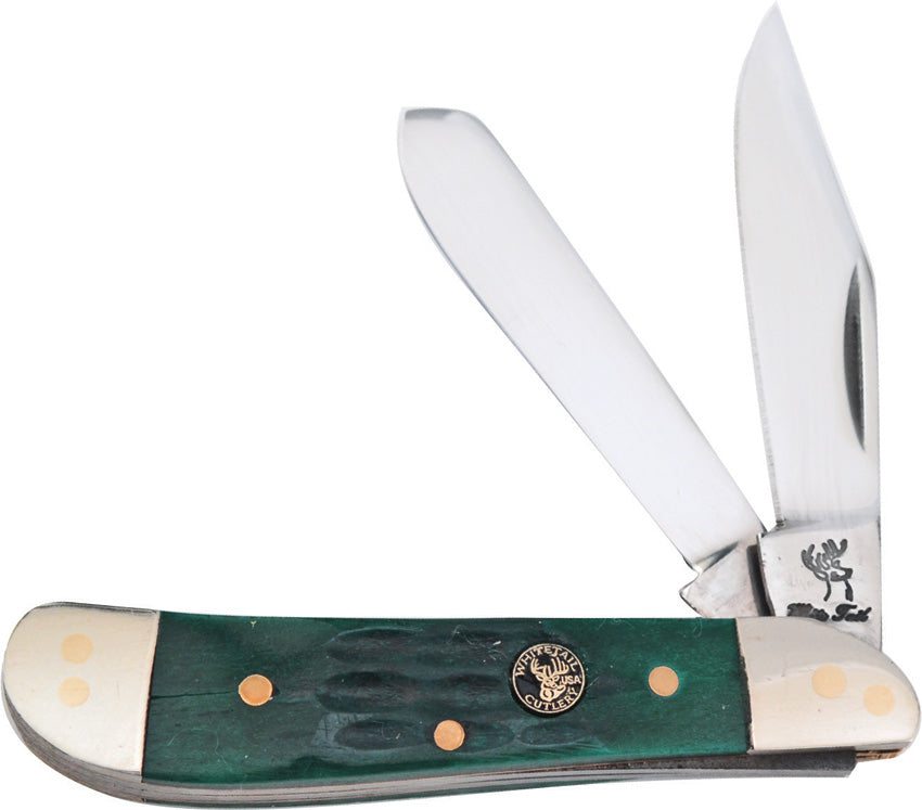 Dog Leg Trapper Green Bone - FWT975DGJB