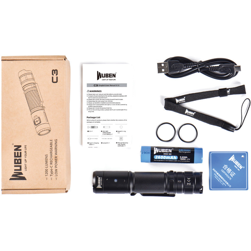 C3 Flashlight - WBNC3