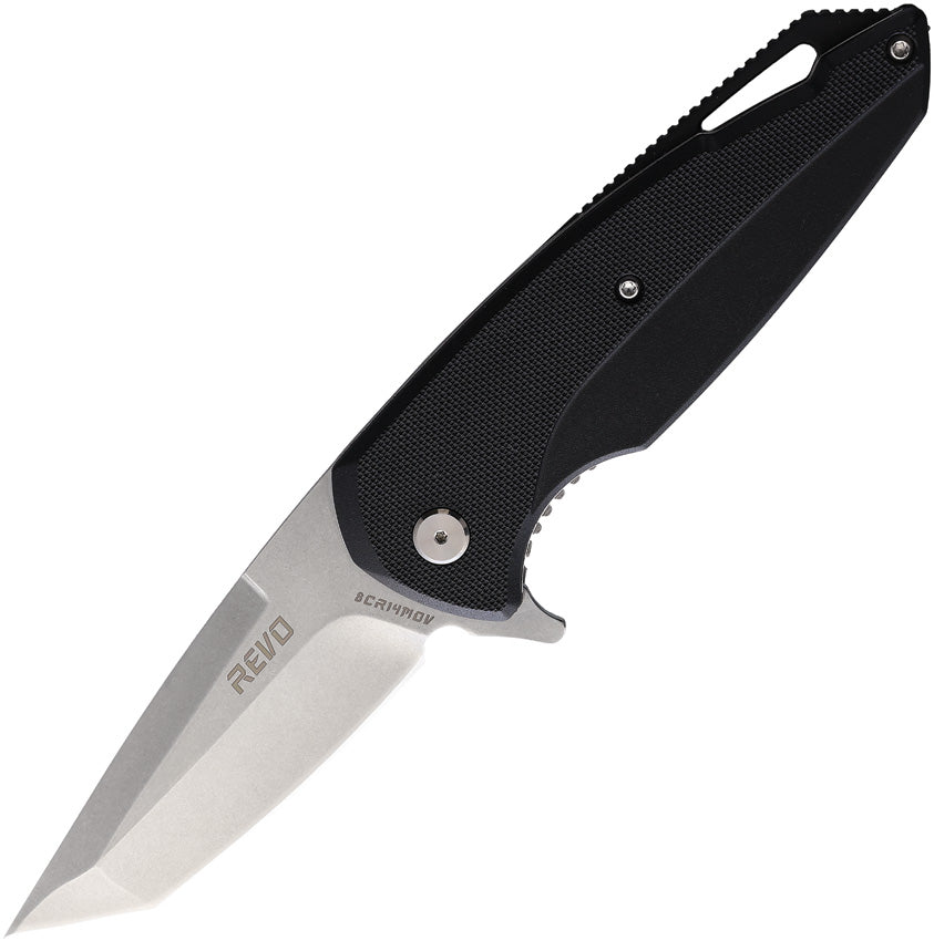 Vipera XL Linerlock Tanto A/O - REVVIPXLTBLK