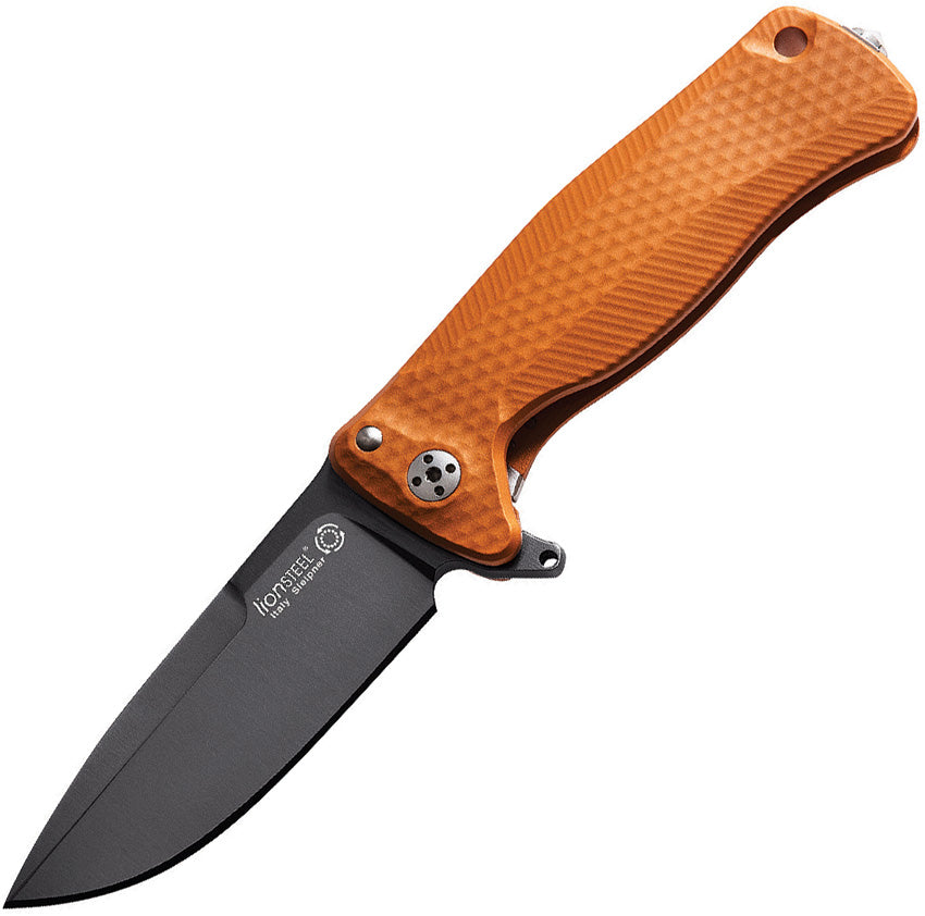 SR22 Framelock Orange Black - LSTSR22AOB