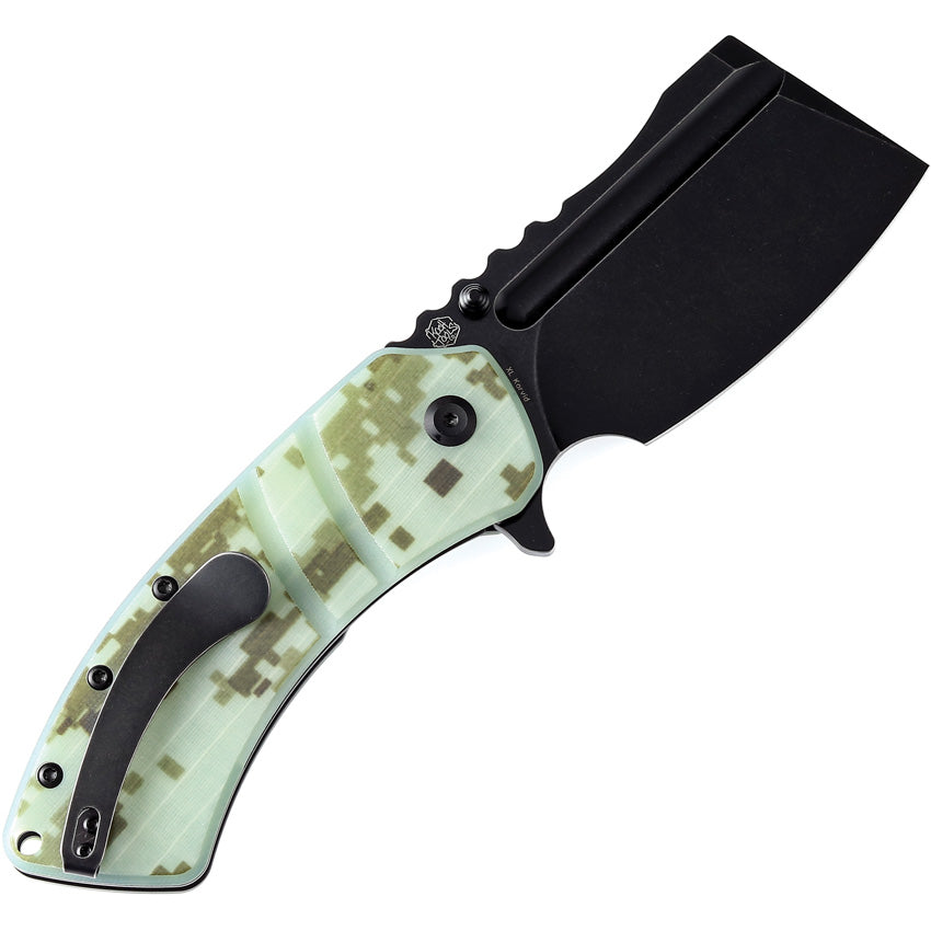 XL Korvid Linerlock Jade Camo - KT1030B2