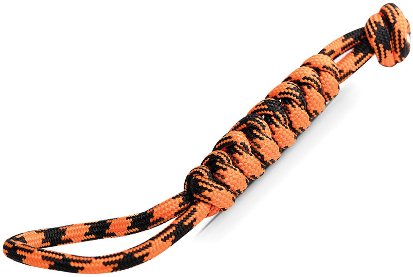 Paracord Lanyard Orange/Black - VOSX0152