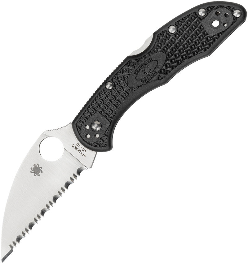 Delica Wharncliffe Serrated - SC11FSWCBK