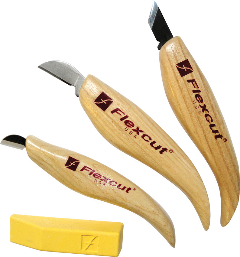 Chip Carving Set 3 Piece - FLEXKN115