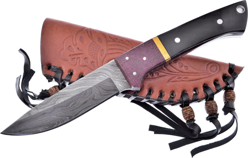 Damascus Hunter Buffalo Horn - FCW4762BHD