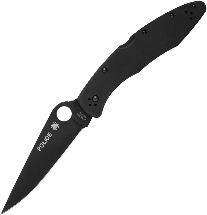 Police Model Lockback Black - SC07BKP