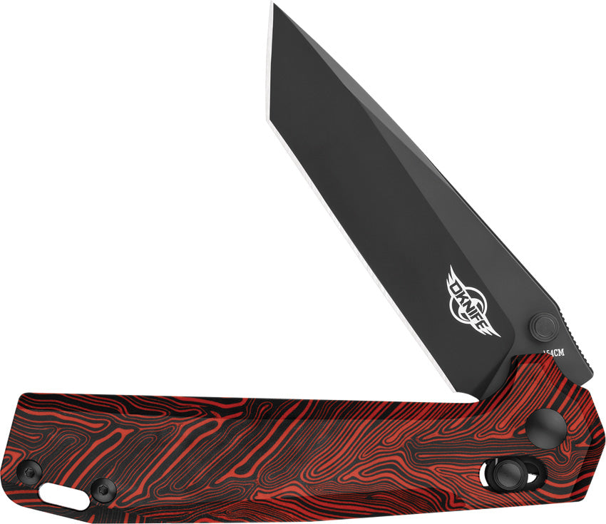 Rubato 2 Rail Lock Red/Blk - OLTRUBATOBKRD