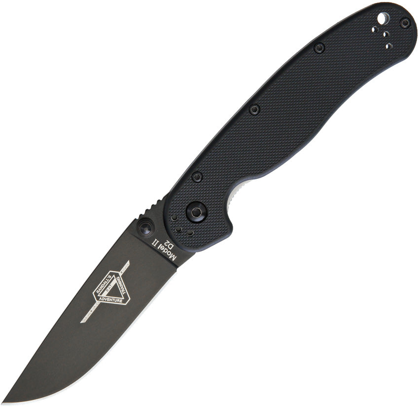 RAT II Linerlock Black D2 - ON8830