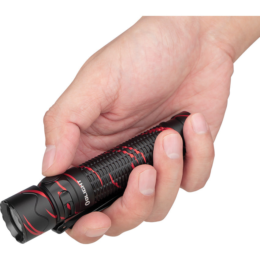 Warrior Mini 2 Flashlight Lava - OLTWRMINI2BKLV