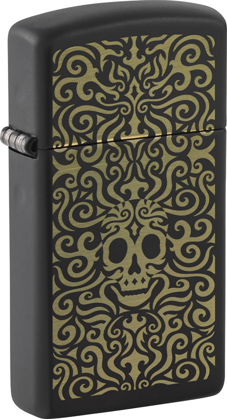 Skull Filigree Design Lighter - ZO73766