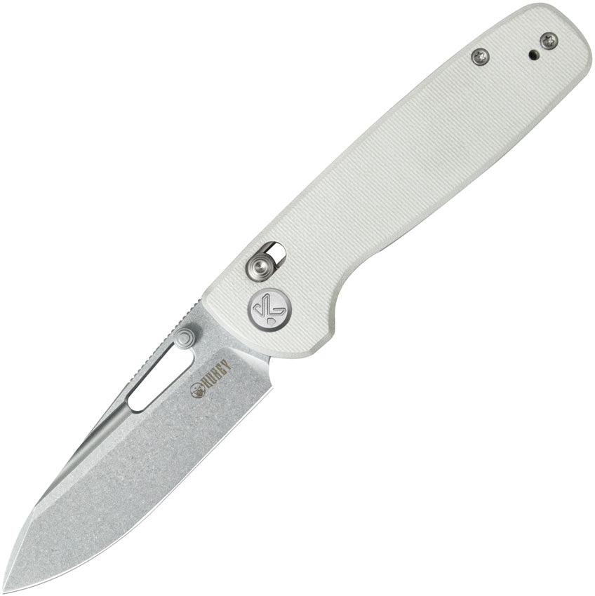 Bluff Axis Lock White G10 - KUB248G