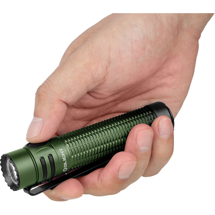 Warrior Mini 3 Flashlight Grn - OLTWRMINI3FORG