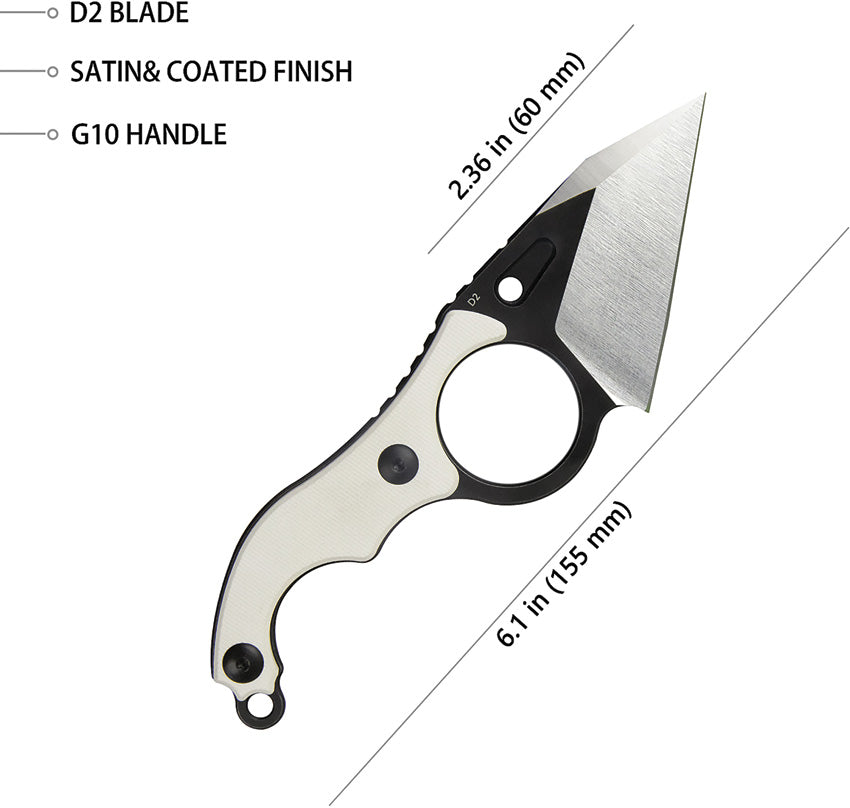 Hippocam EDC Fixed Blade - KUB166C