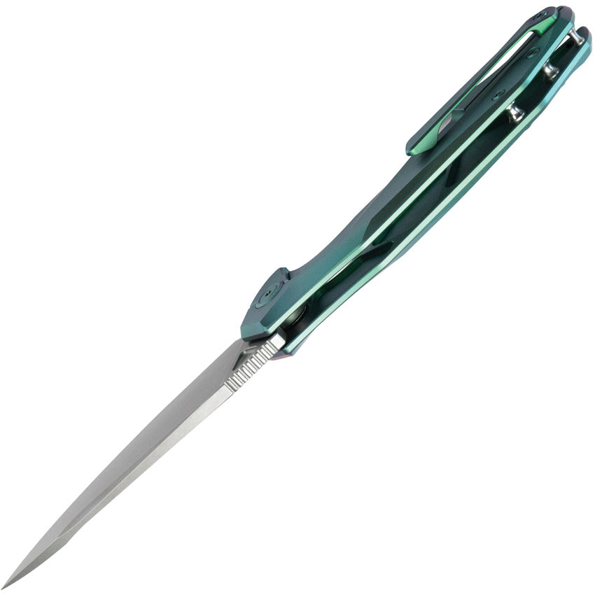 Nova Framelock Green Titanium - KUB235H