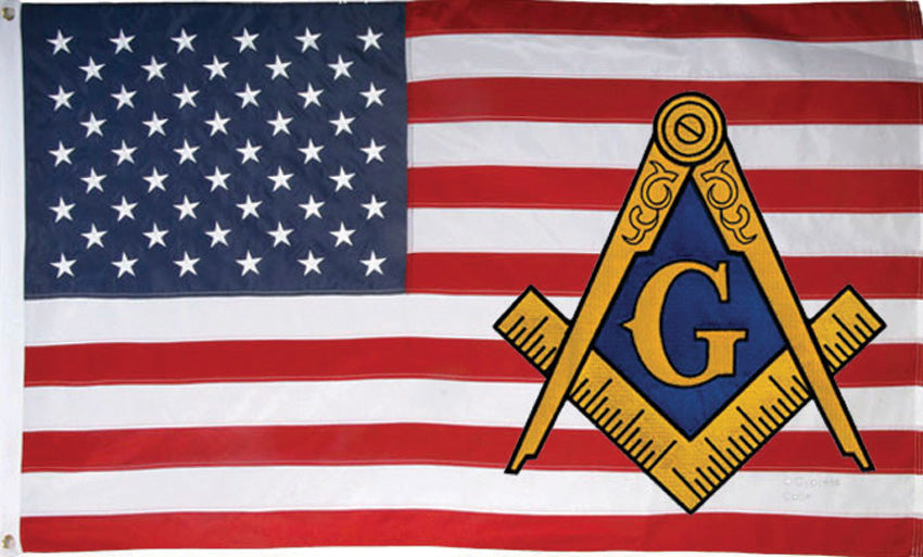 USA Mason Flag 3x5 - FLAG7277