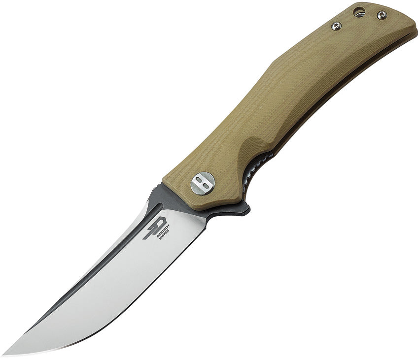 Scimitar G10 Linerlock Beige - BTKG05C2