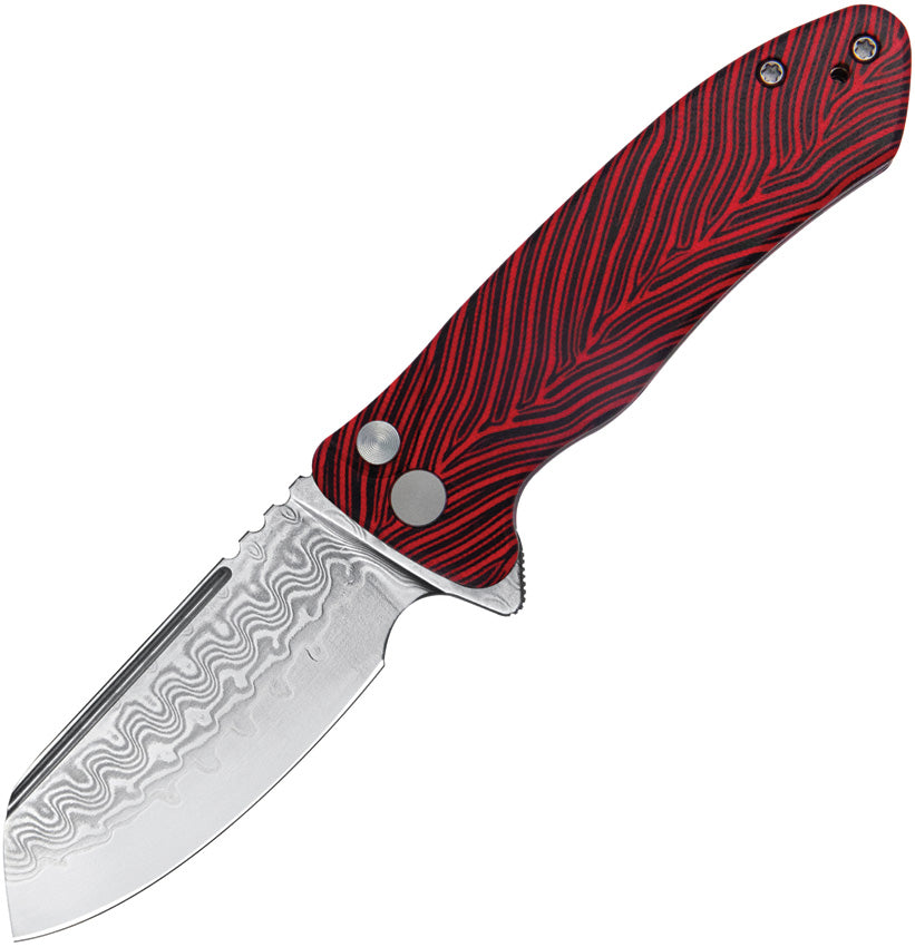 Creon Button Lock Red - KUB336B