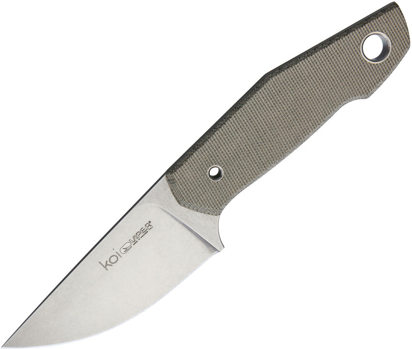 Koi Fixed Blade Micarta - VT4009CV