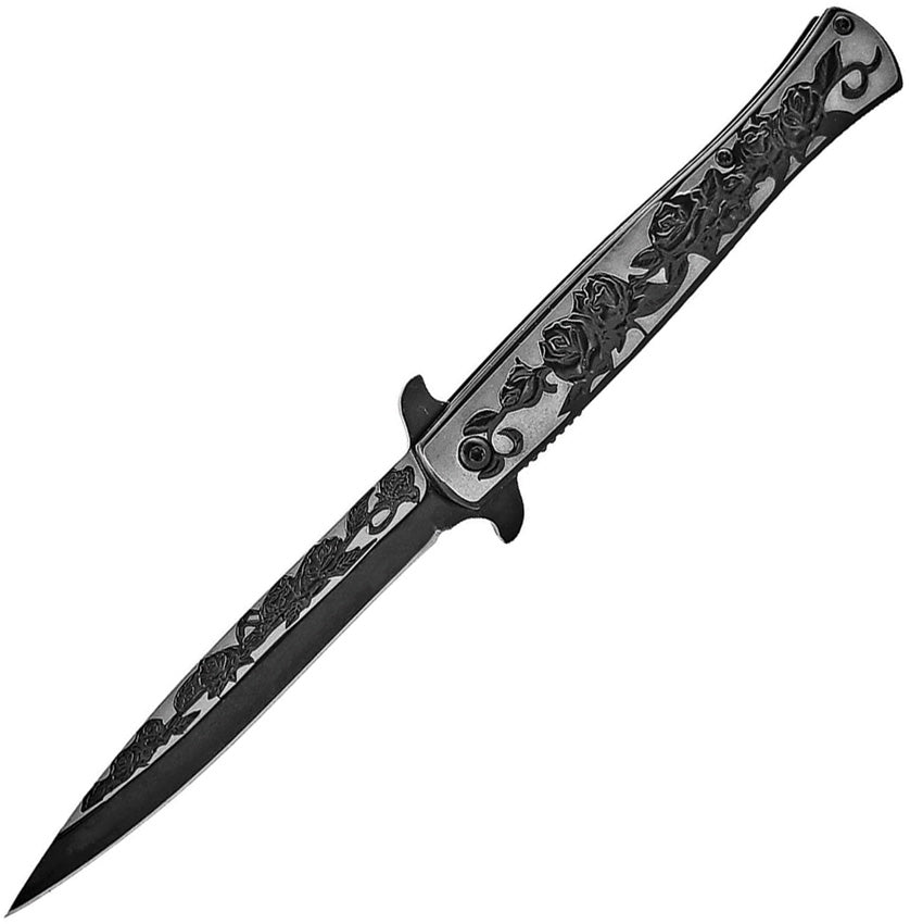 Stiletto Linerlock A/O Black - EE10A119SB