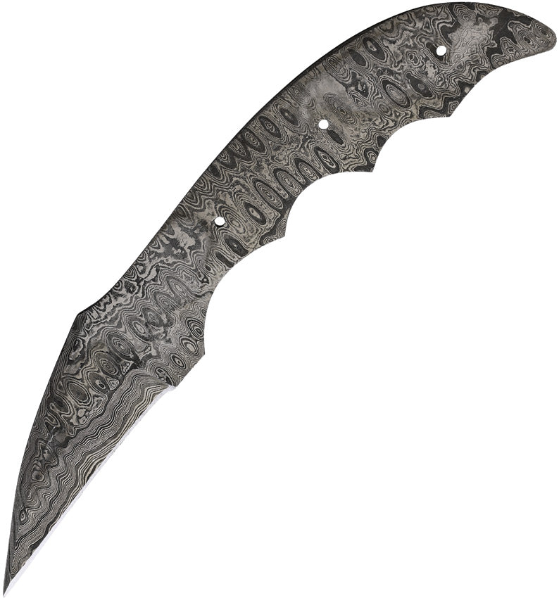 Damascus Knife Blade - BL155D