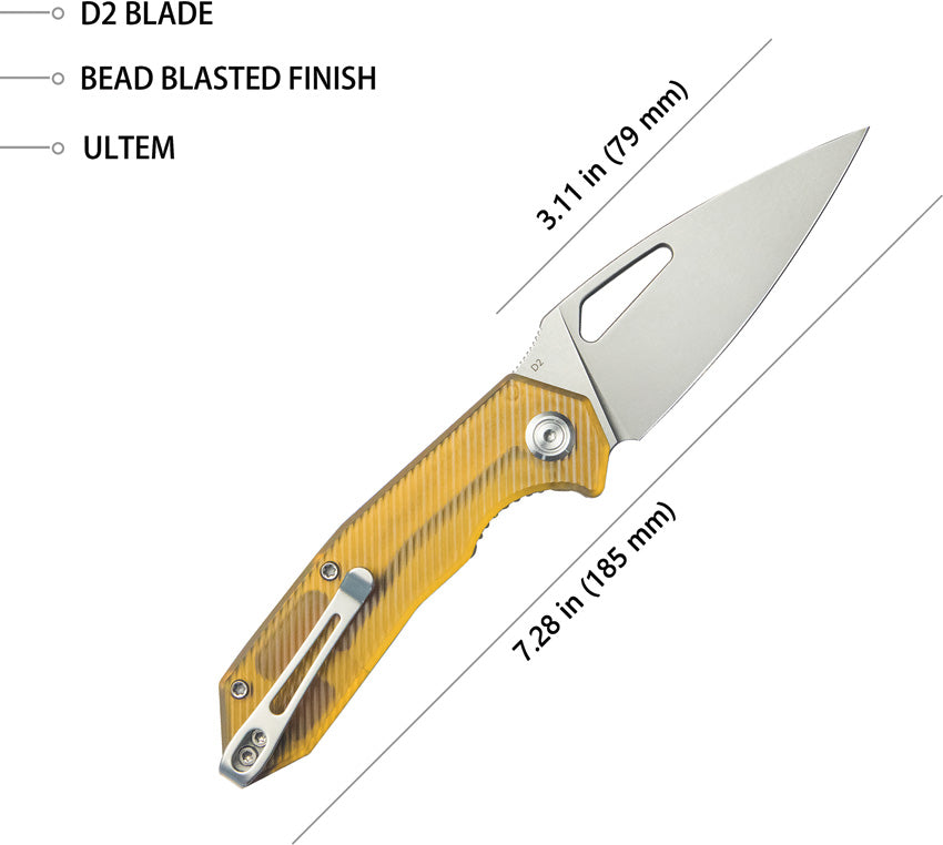 Coeus Linerlock Ultem - KUB122P