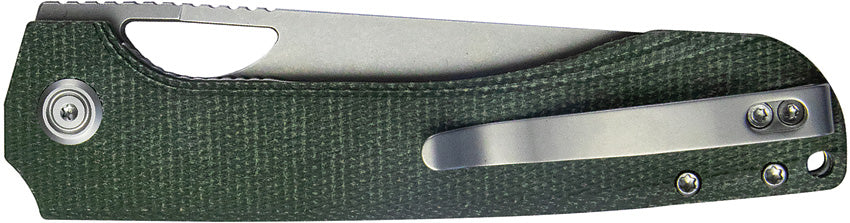 Elang Linerlock Green Micarta - KUB365E