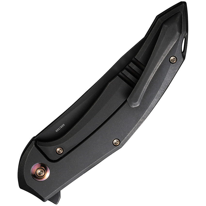 Merata Framelock Black Ti - WE22008A1