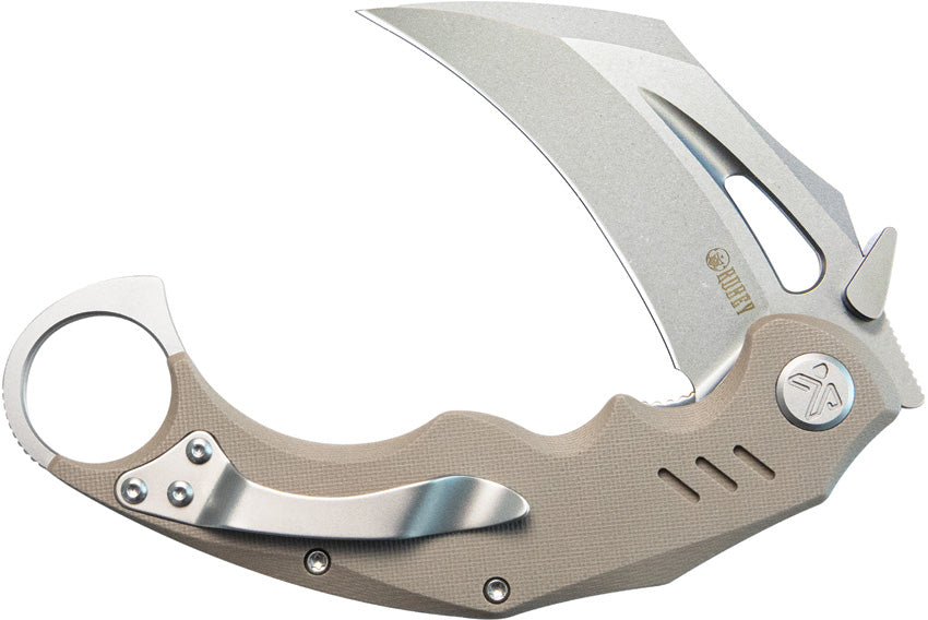 Wrath Karambit Linerlock Tan - KUB261C