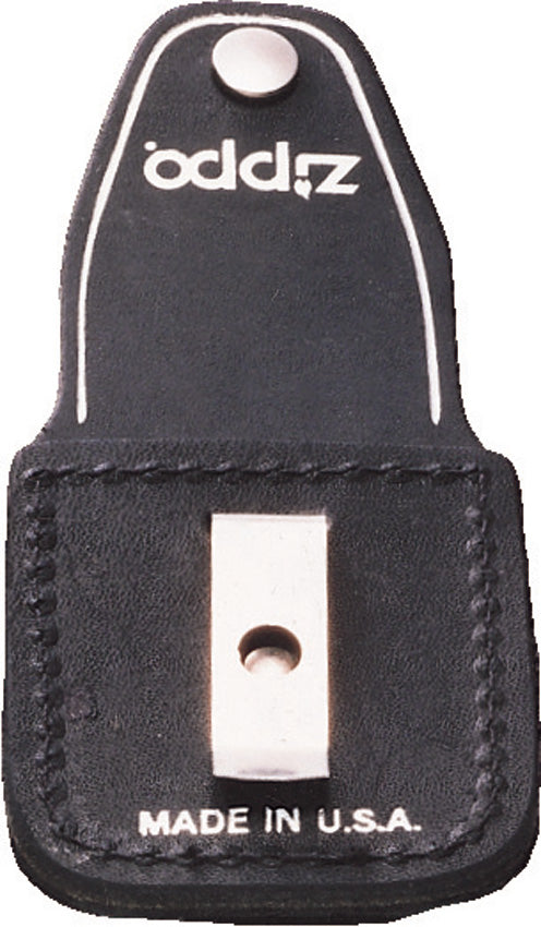 Lighter Pouch Black Leather - ZO17060